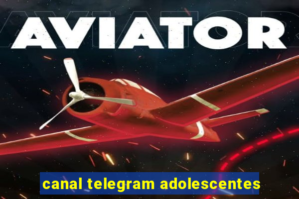 canal telegram adolescentes